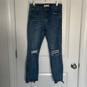 Firefly ABC Distressed Skinny Jeans Size 24